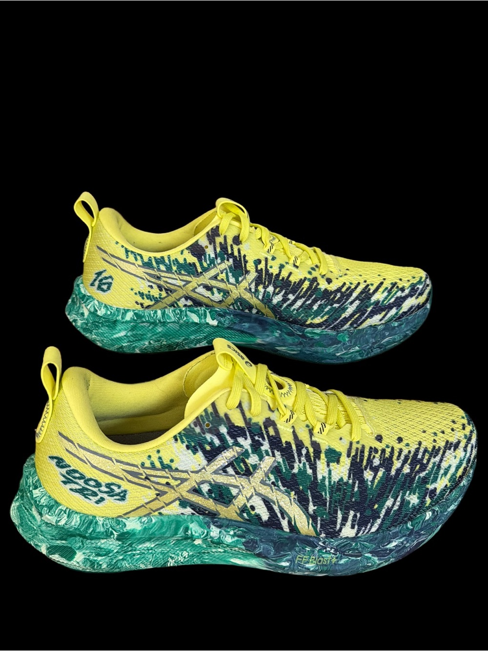ASICS NOOSA TRI 16 Citron Jasper Green Men’s size 11 - Picture 7 of 13
